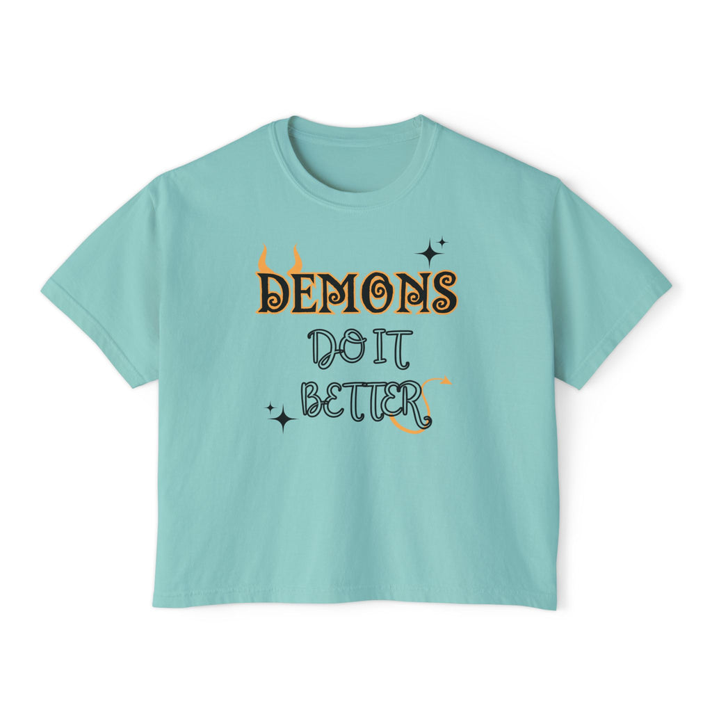 Demons Do It Better* Women's Boxy Tee