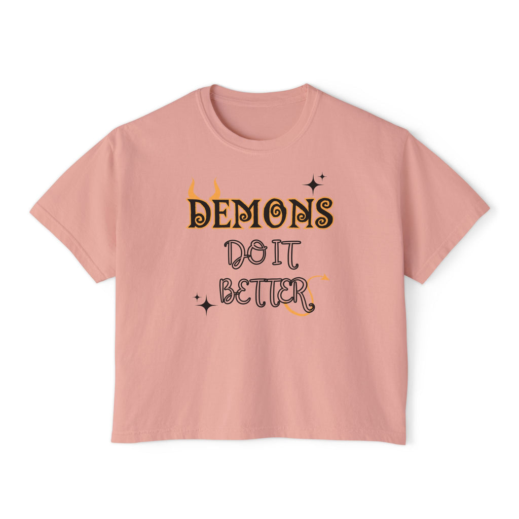 Demons Do It Better* Women's Boxy Tee