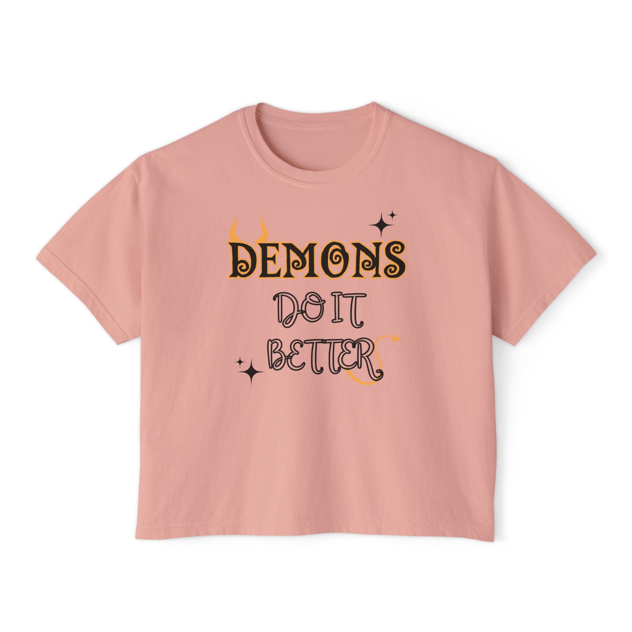 Demons Do It Better* Women's Boxy Tee