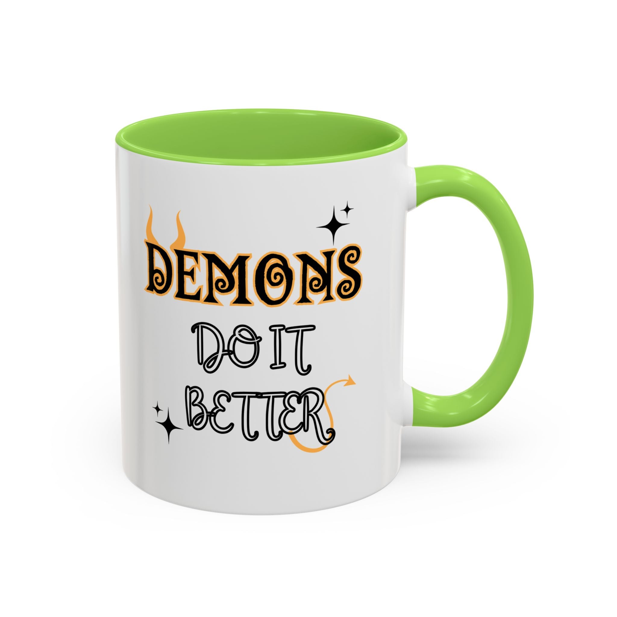 *Demons Do it Better* Colorful Mugs (11oz)