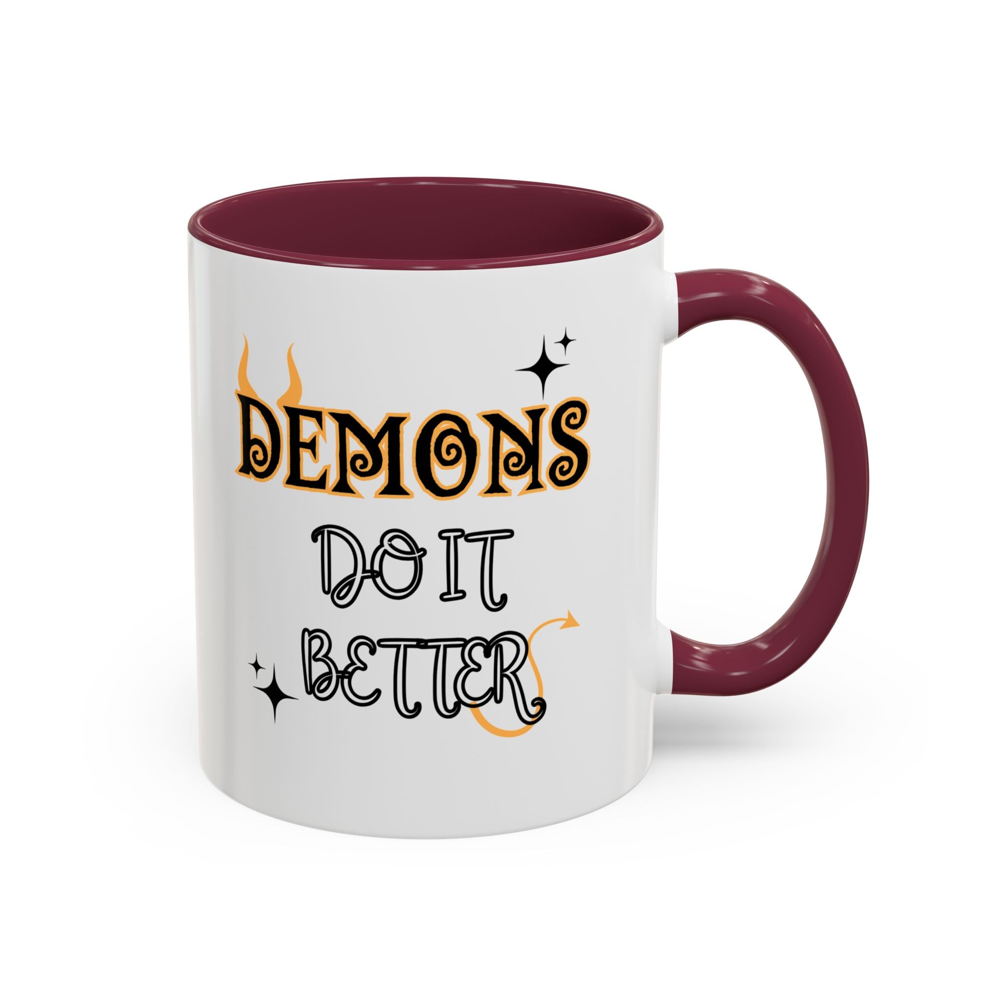 *Demons Do it Better* Colorful Mugs (11oz)