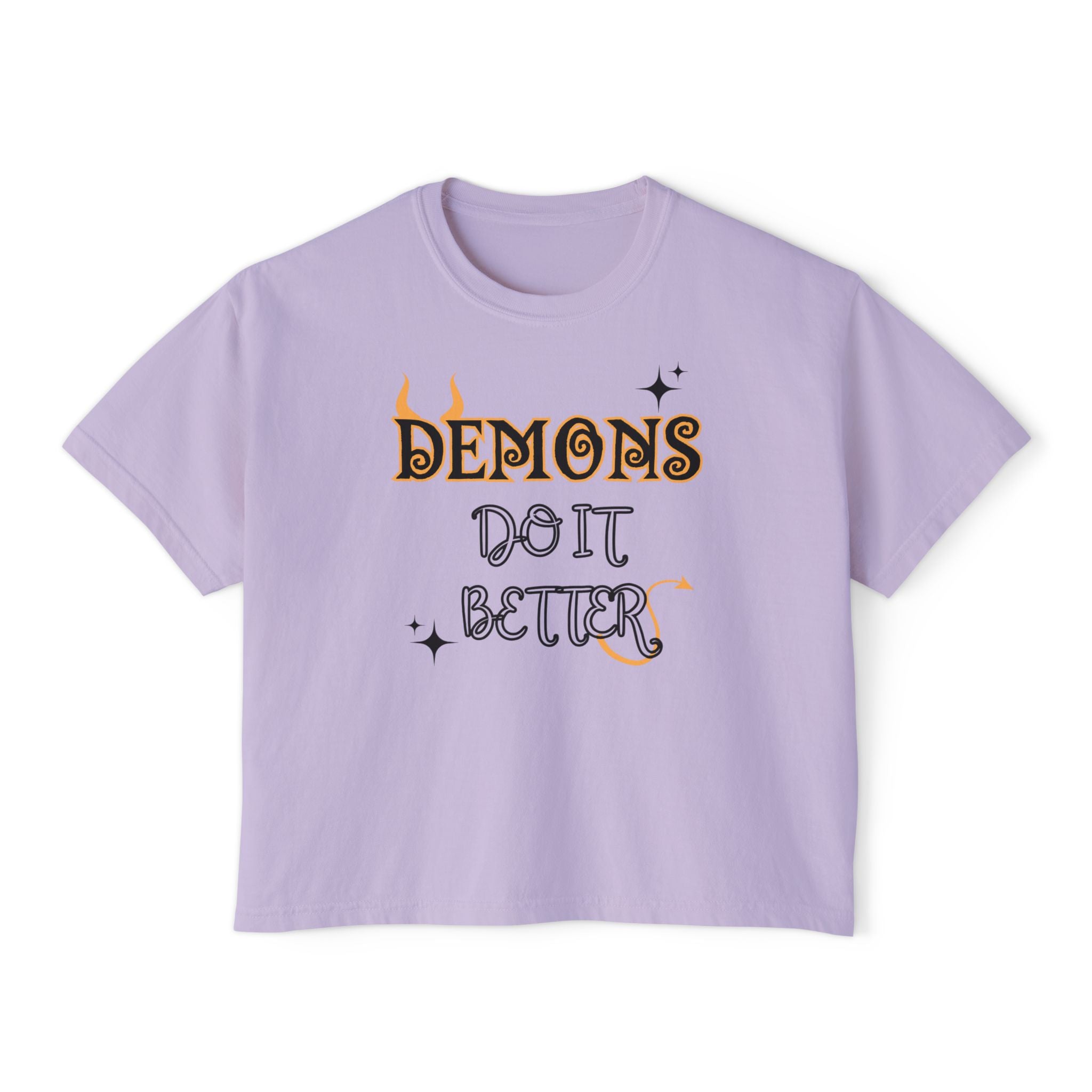 Demons Do It Better* Women's Boxy Tee