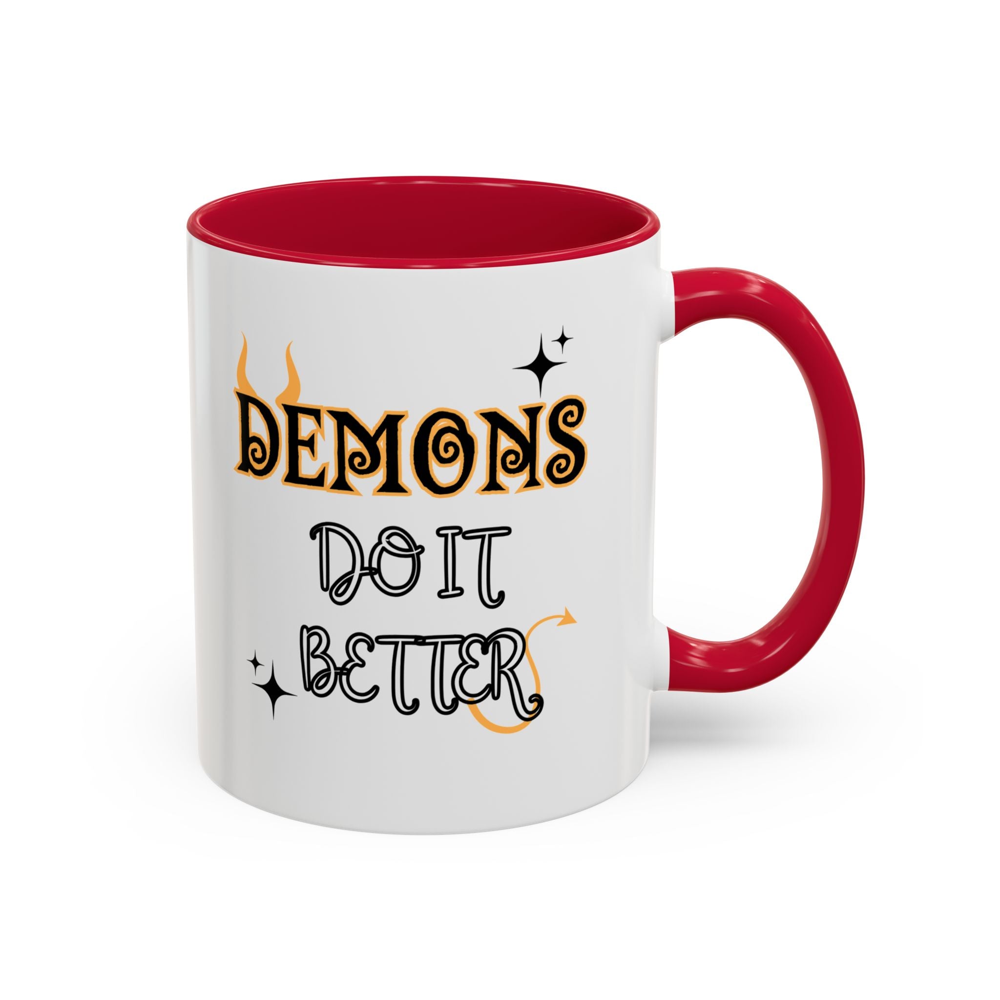 *Demons Do it Better* Colorful Mugs (11oz)