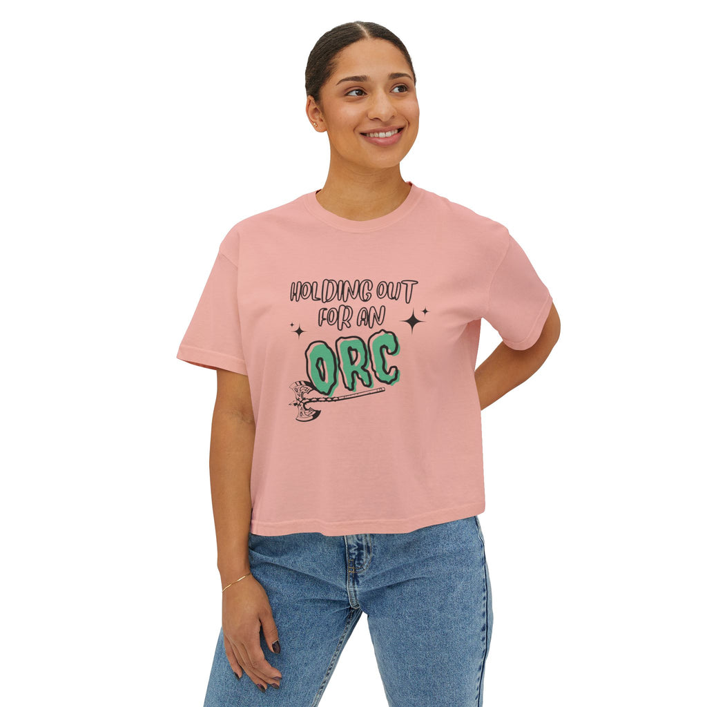 Holding Out For An Orc Women's Boxy Tee