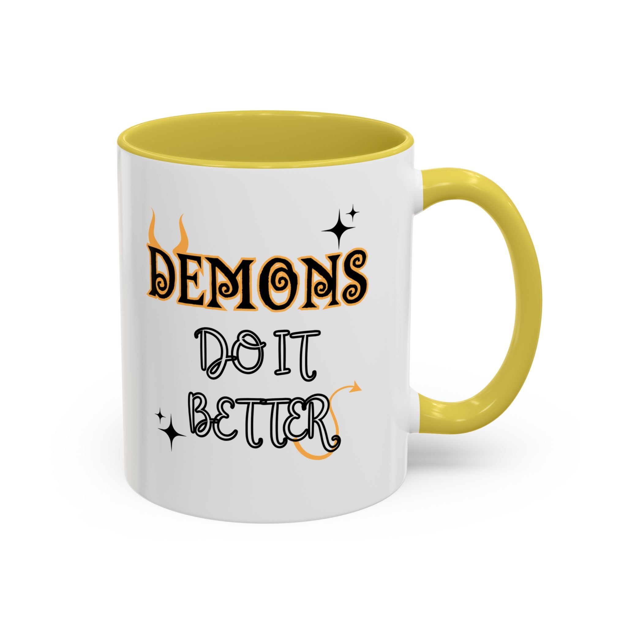 *Demons Do it Better* Colorful Mugs (11oz)